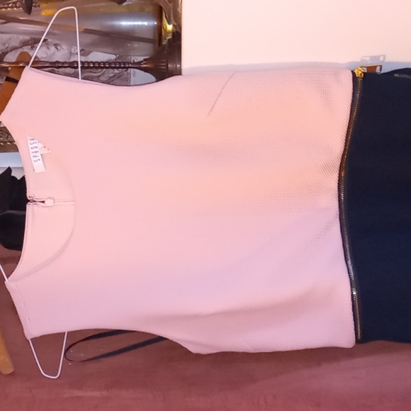 Spense A-Line Two-Tone Dress - Picture 1 of 6